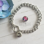Load image into Gallery viewer, "Tree" snap charm bracelet
