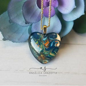 "Intricate Love" pendant