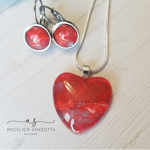 "Vibrant Love" heart set