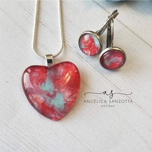 "Red Sea" heart set