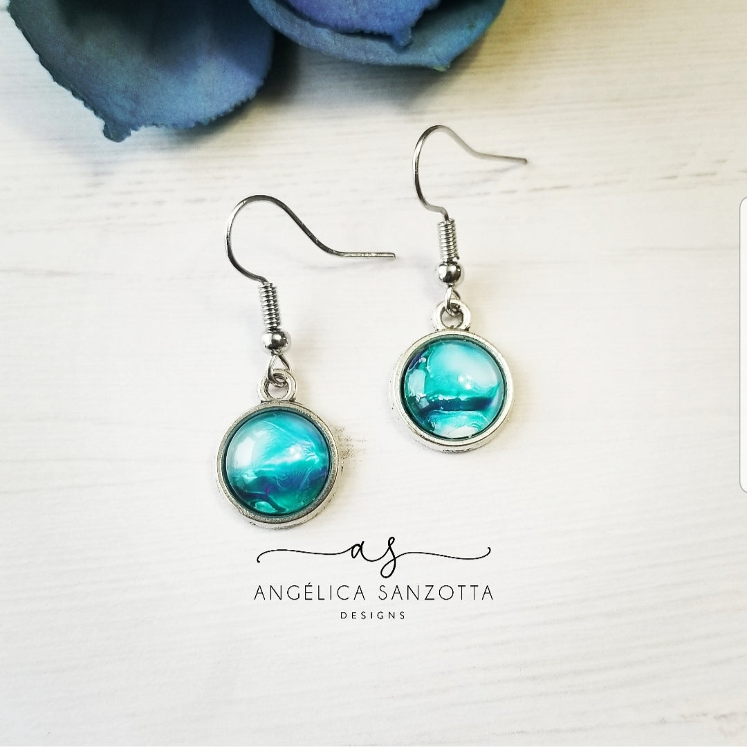 "Aquamarine" earrings