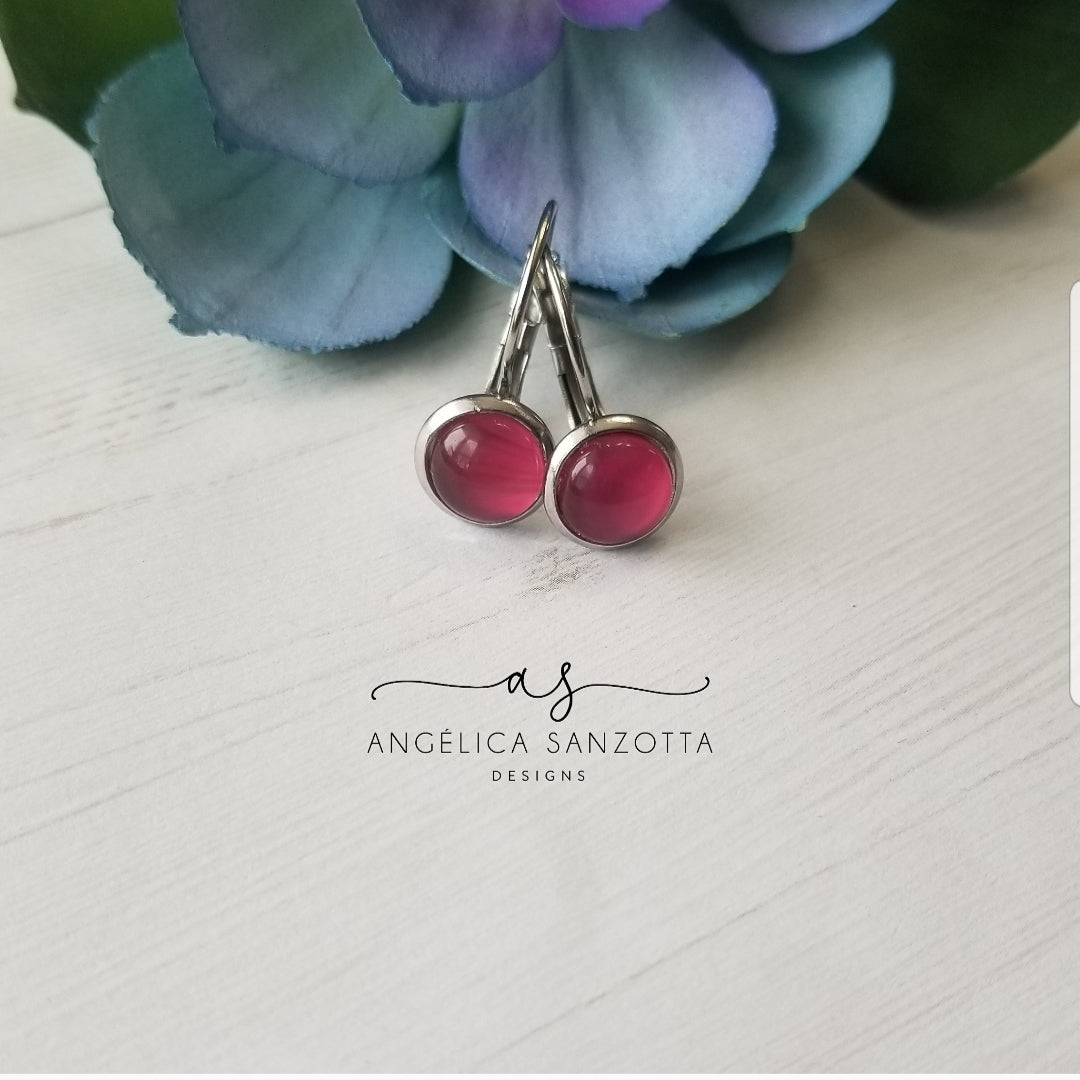 "Rose" earrings