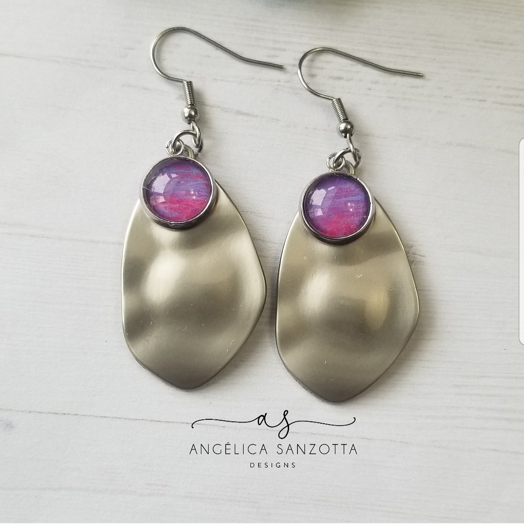 "Purple Bliss" earrings