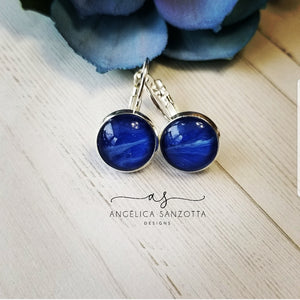 "Saphires" earrings