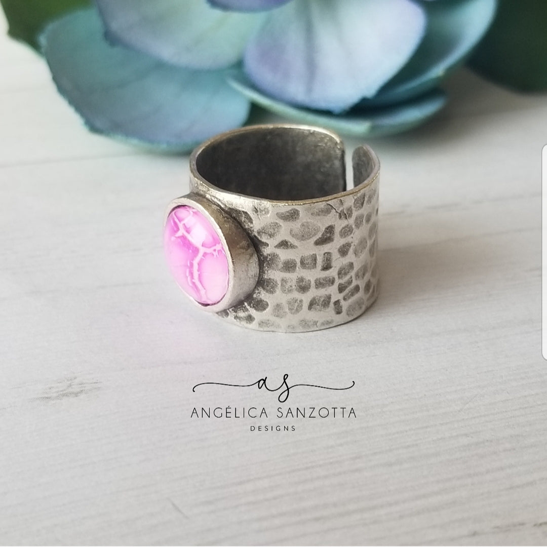 "Pretty in Pink" ring