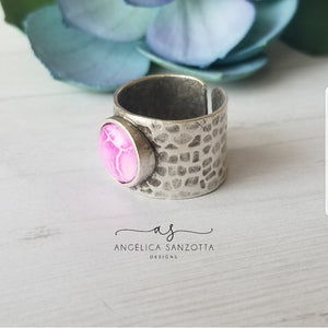 "Pretty in Pink" ring