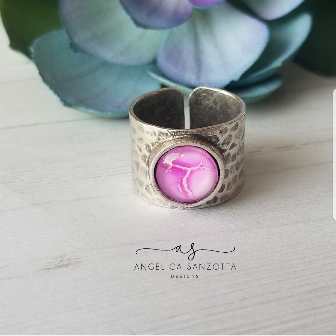 "Pretty in Pink" ring
