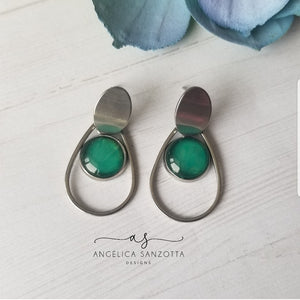 "Esmeraldas" earrings