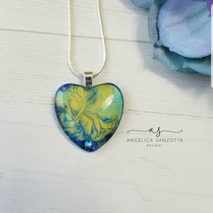 "Burst of Love" pendant