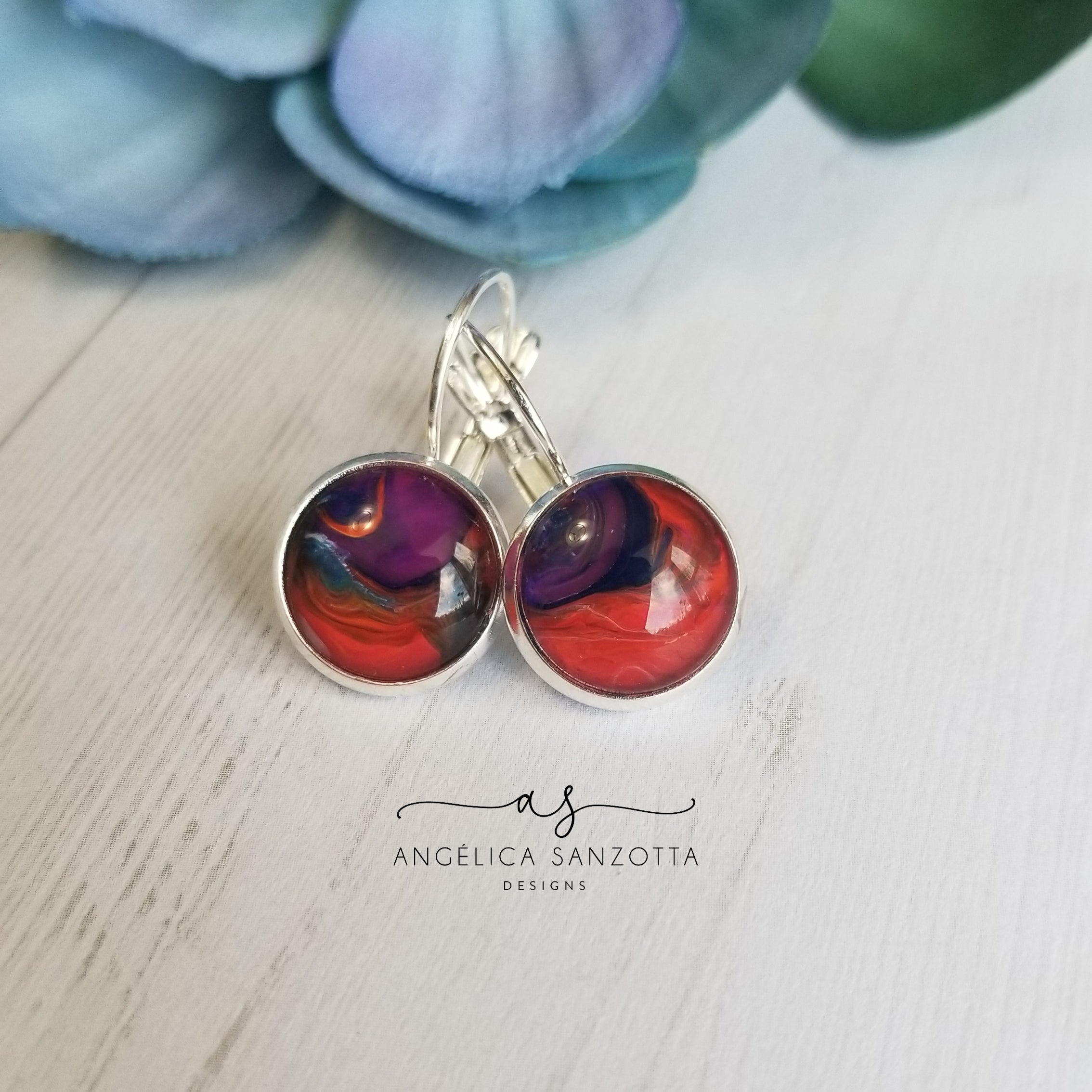 "New Orleans" earrings