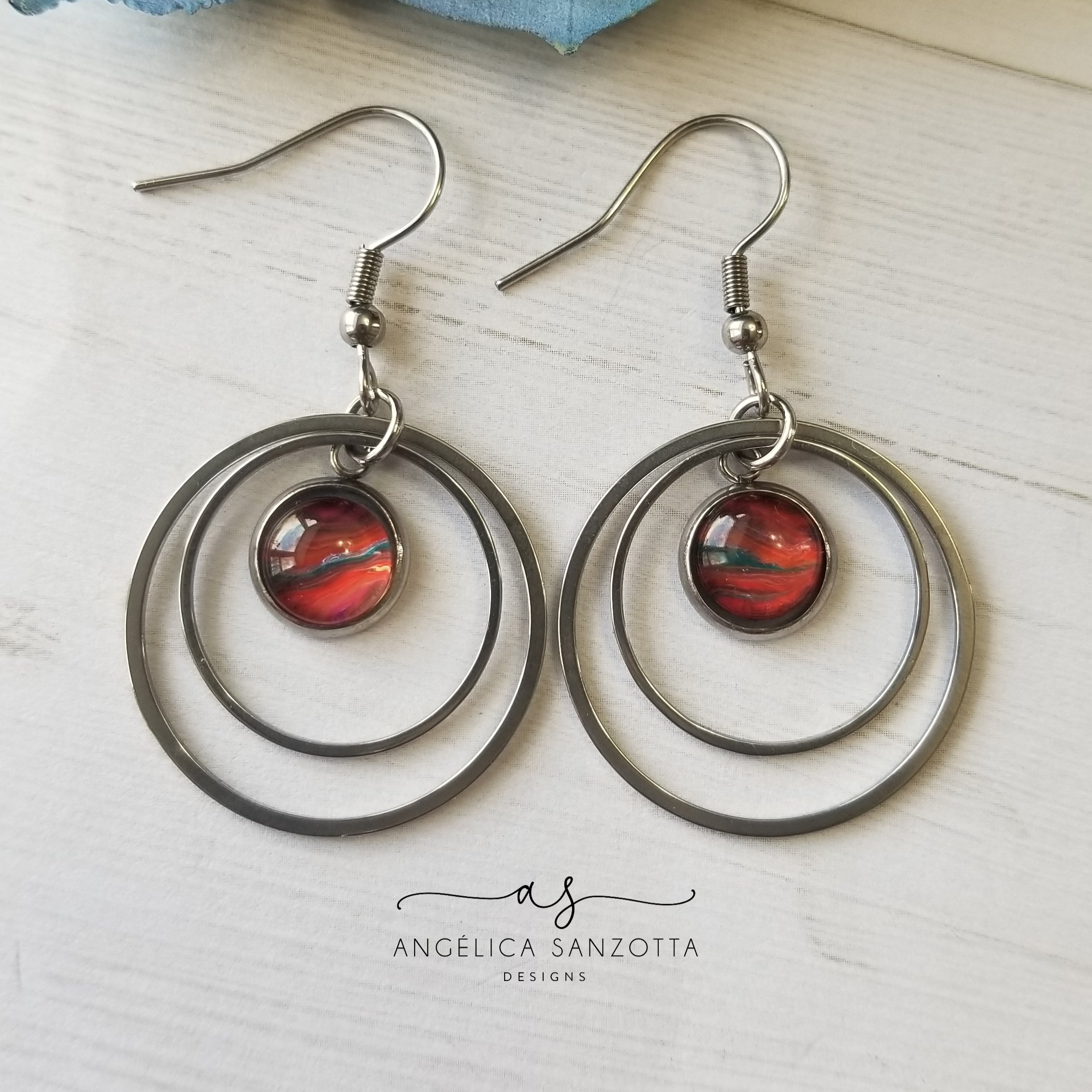 "Mars" earrings