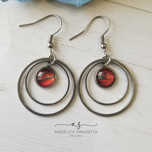"Mars" earrings
