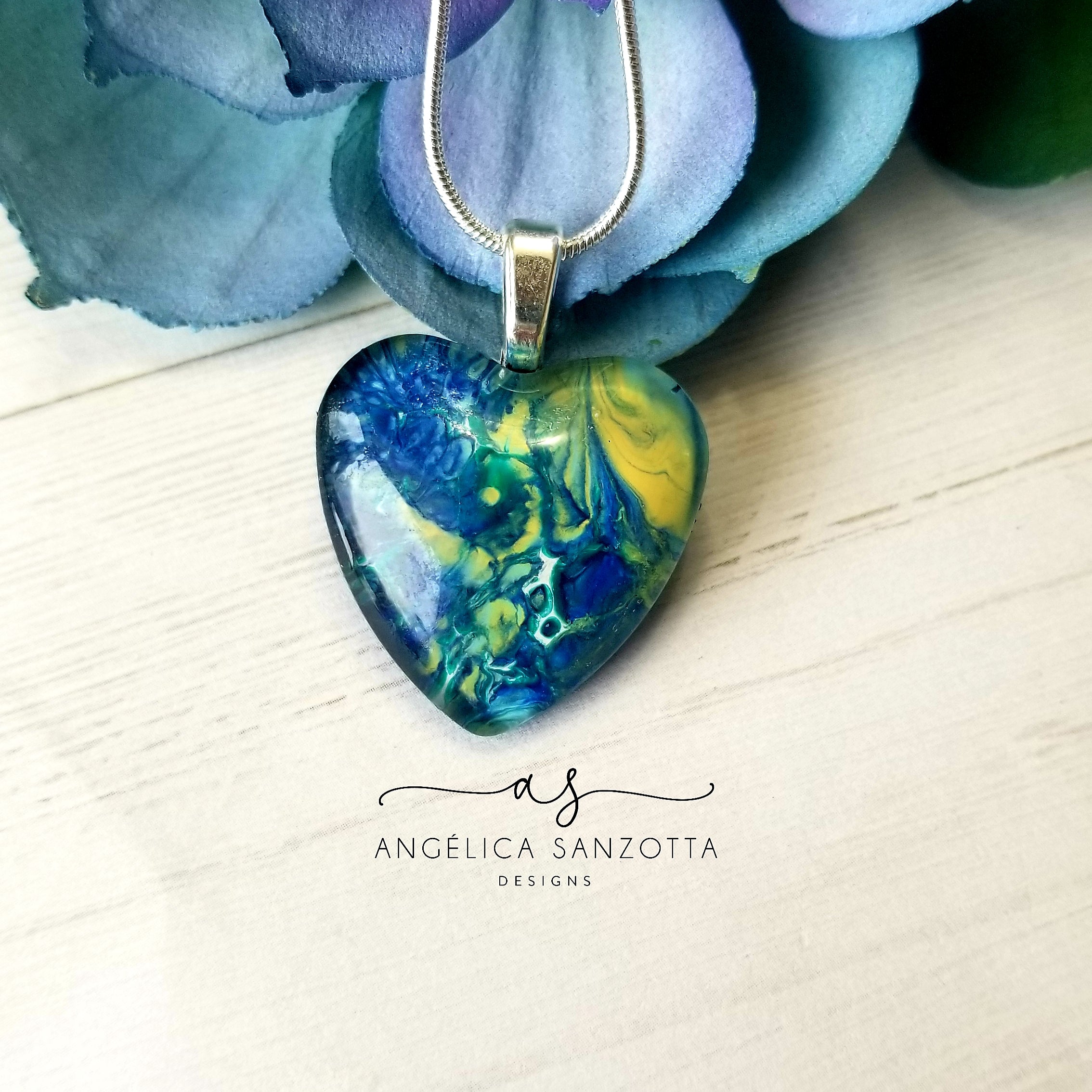 "Into the Heart" pendant