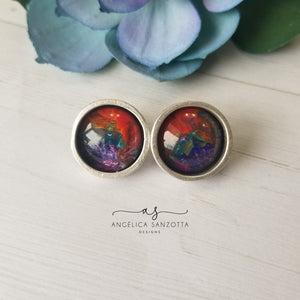 "Earth" earrings