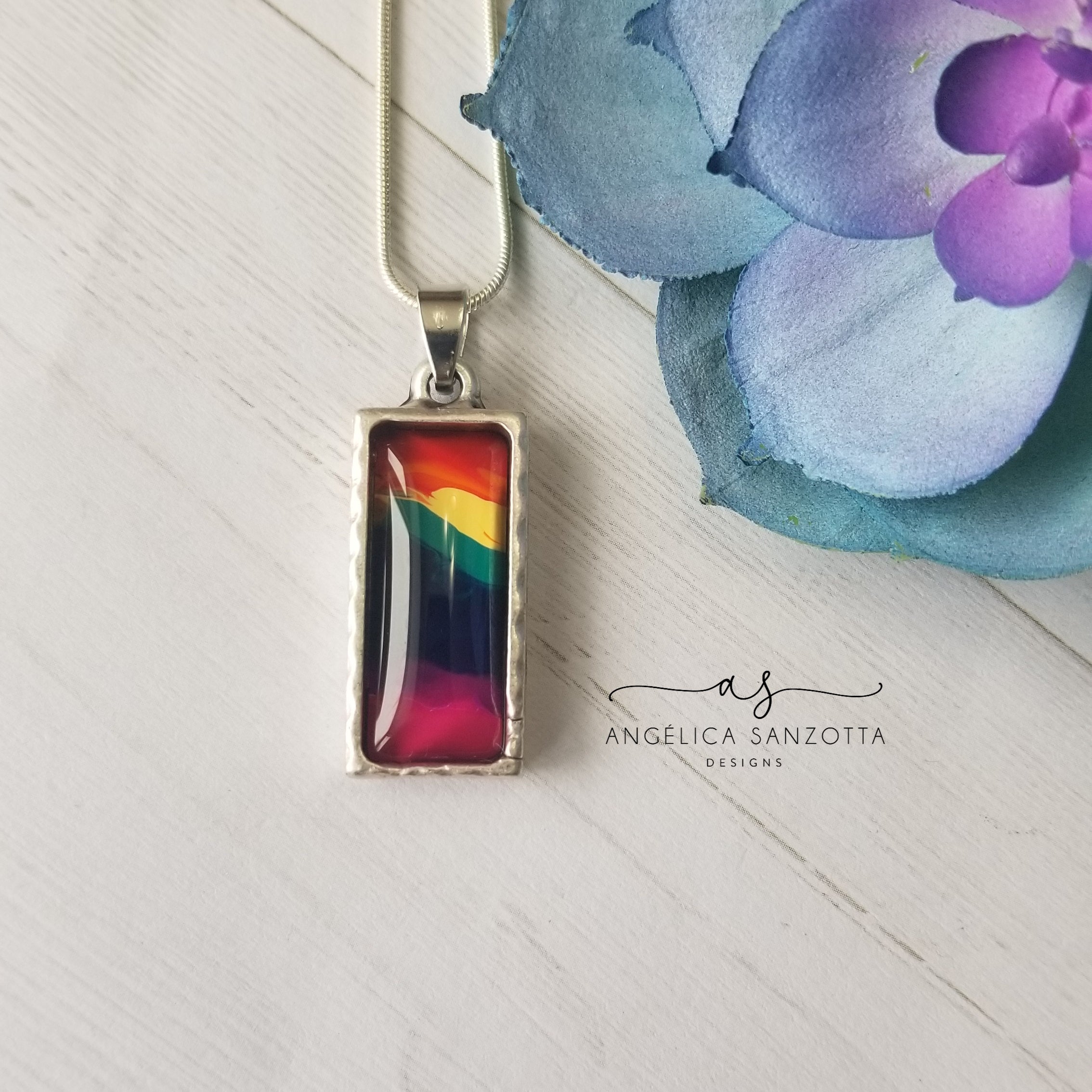 "Over the Rainbow" pendant