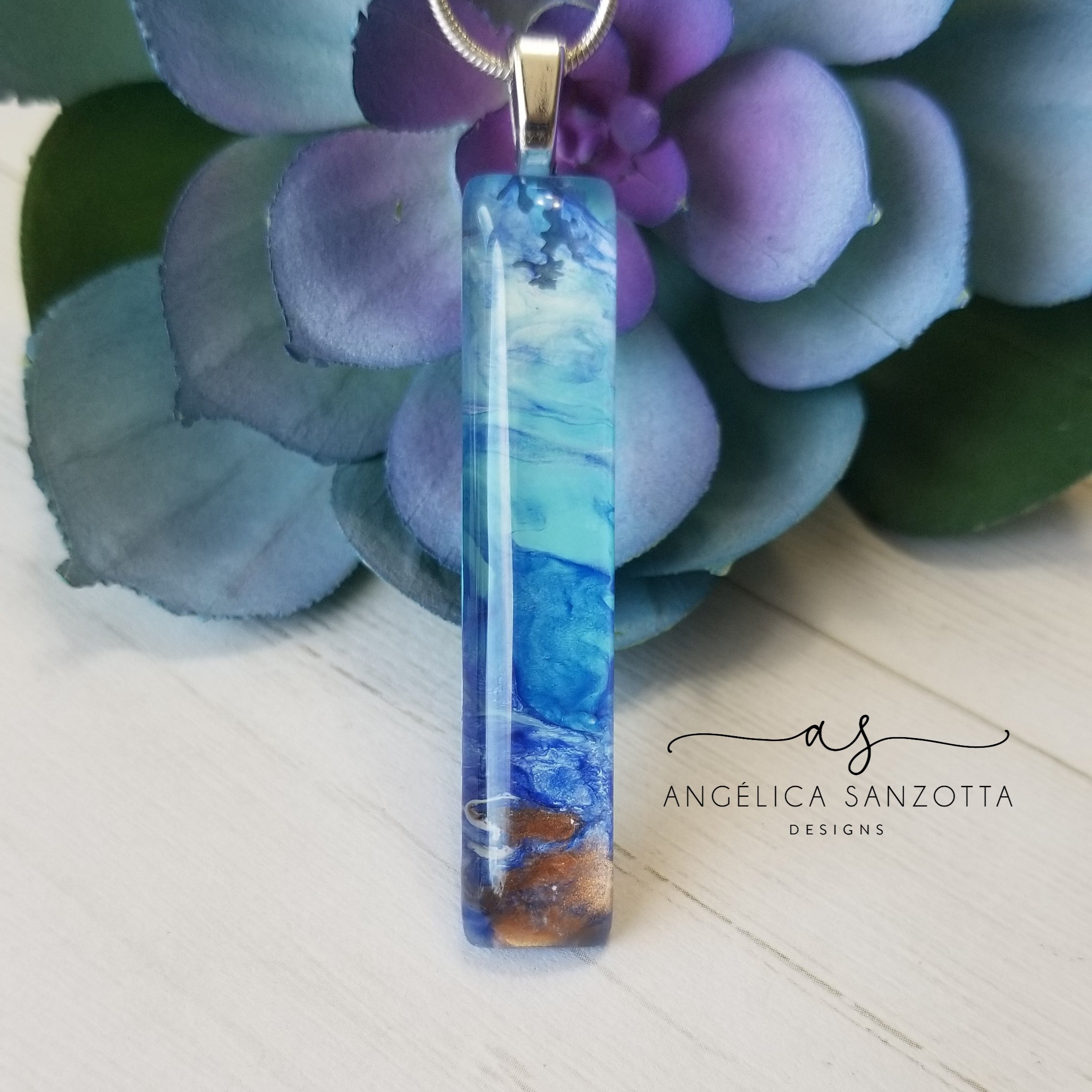 "Caribean sea" pendant