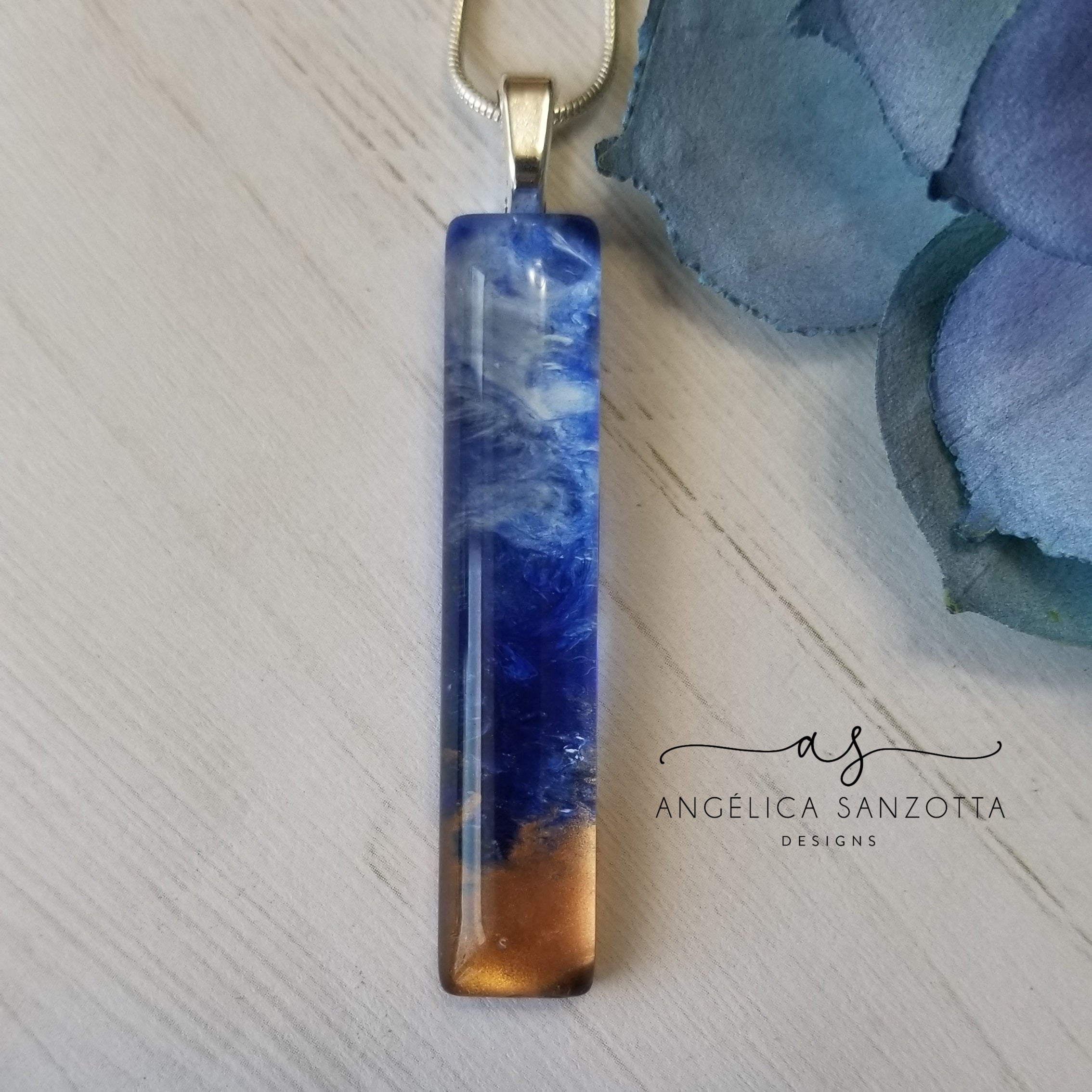 "Blue Sea" pendant