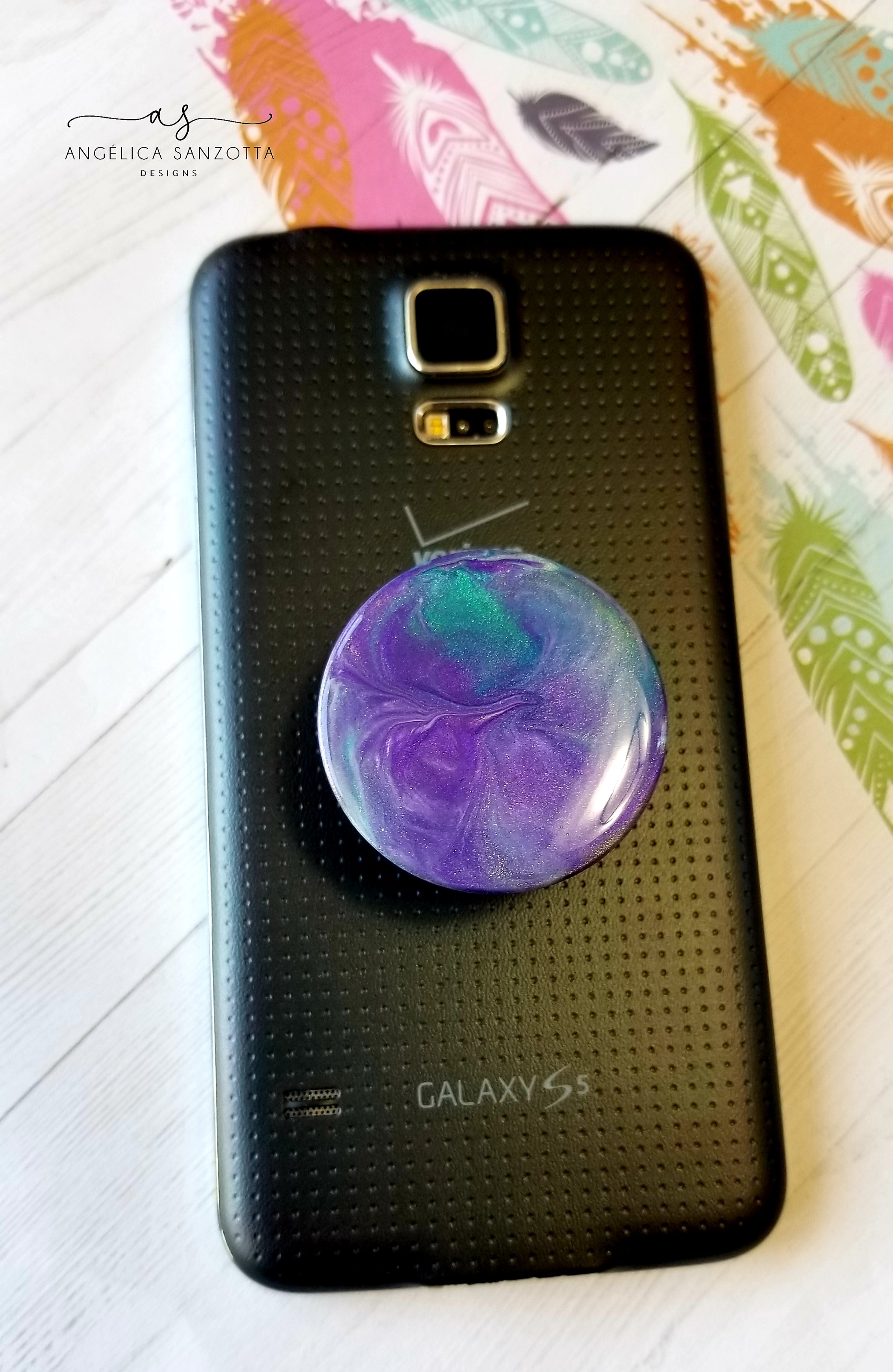 Colorful Phone Popper/Phone Grip (10)