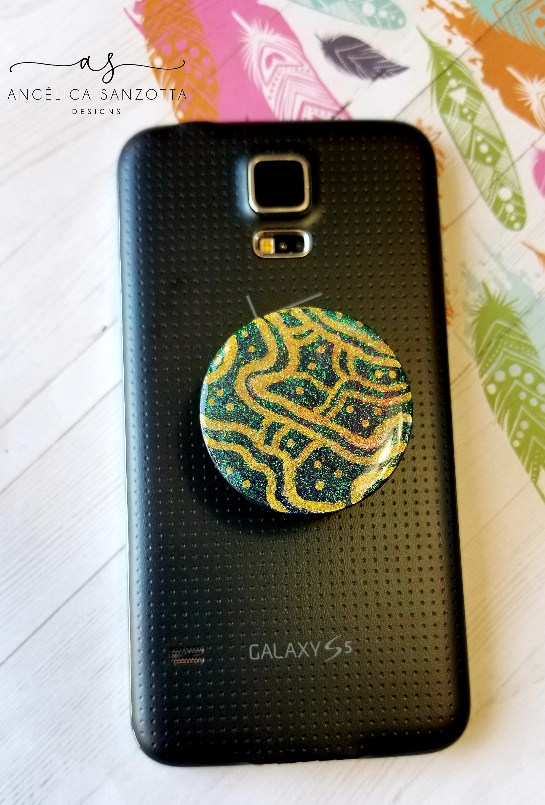 Colorful Phone Popper/Phone Grip (16)
