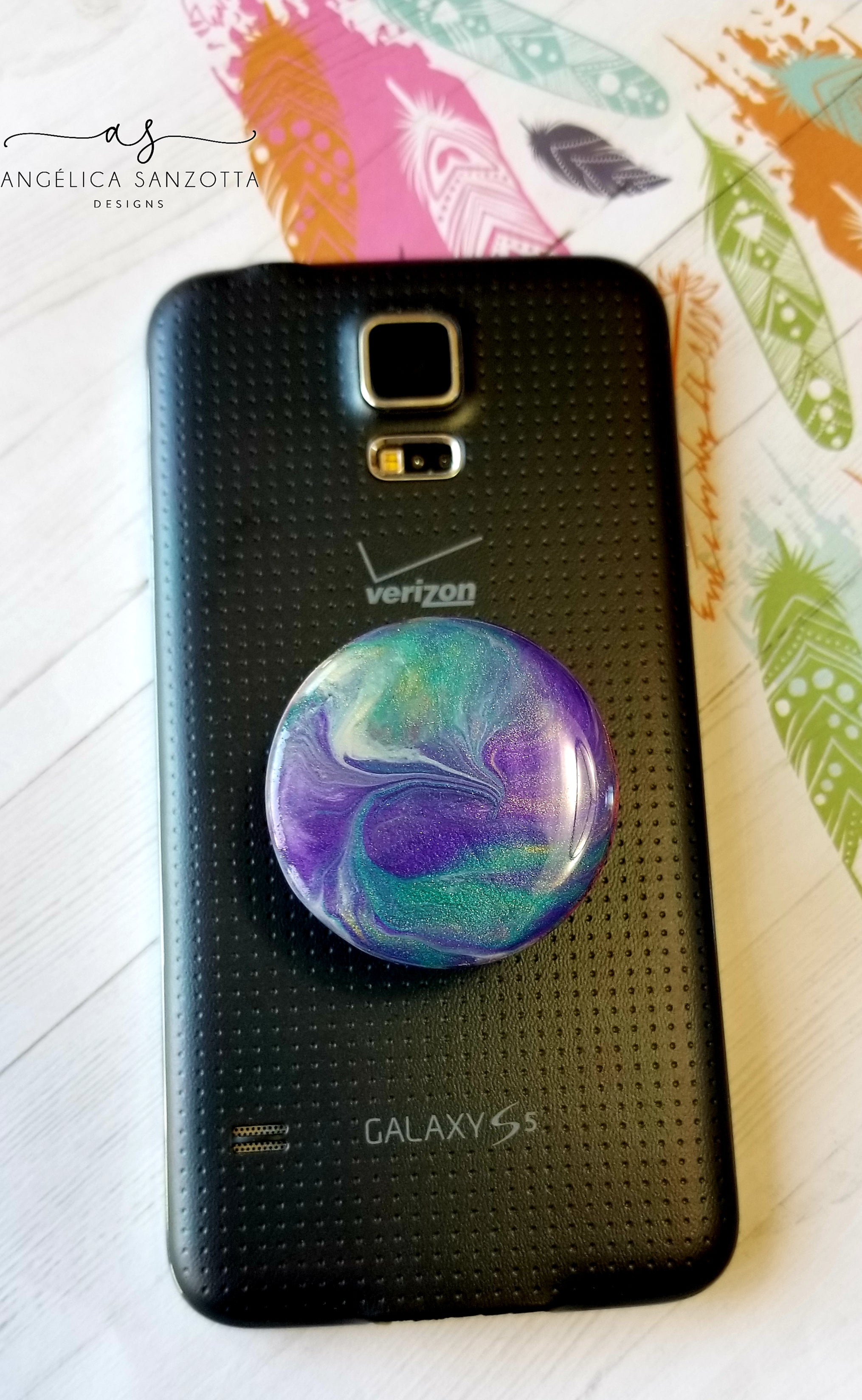 Colorful Phone Popper/Phone Grip (18)