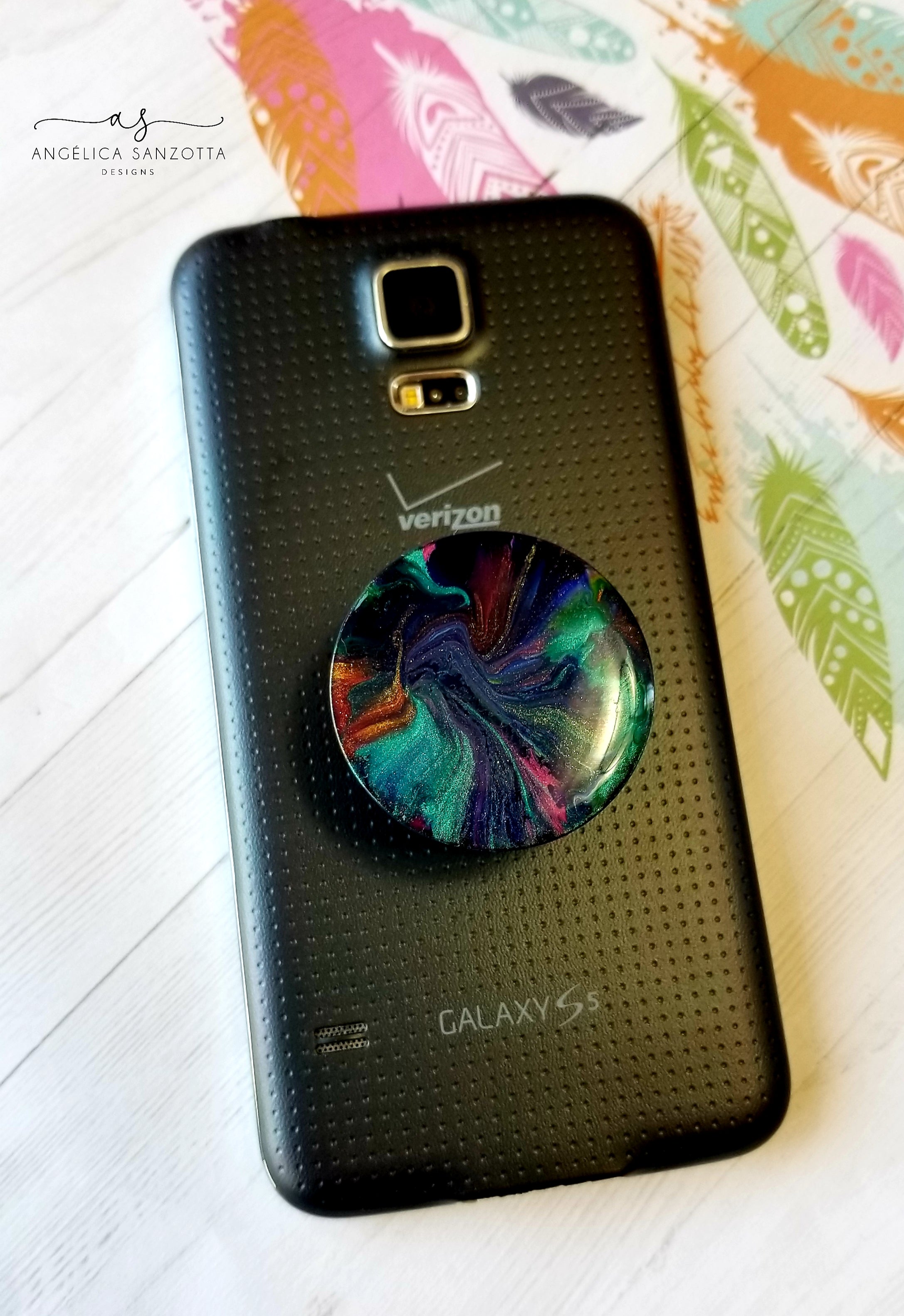 Colorful Phone Popper/Phone Grip (25)