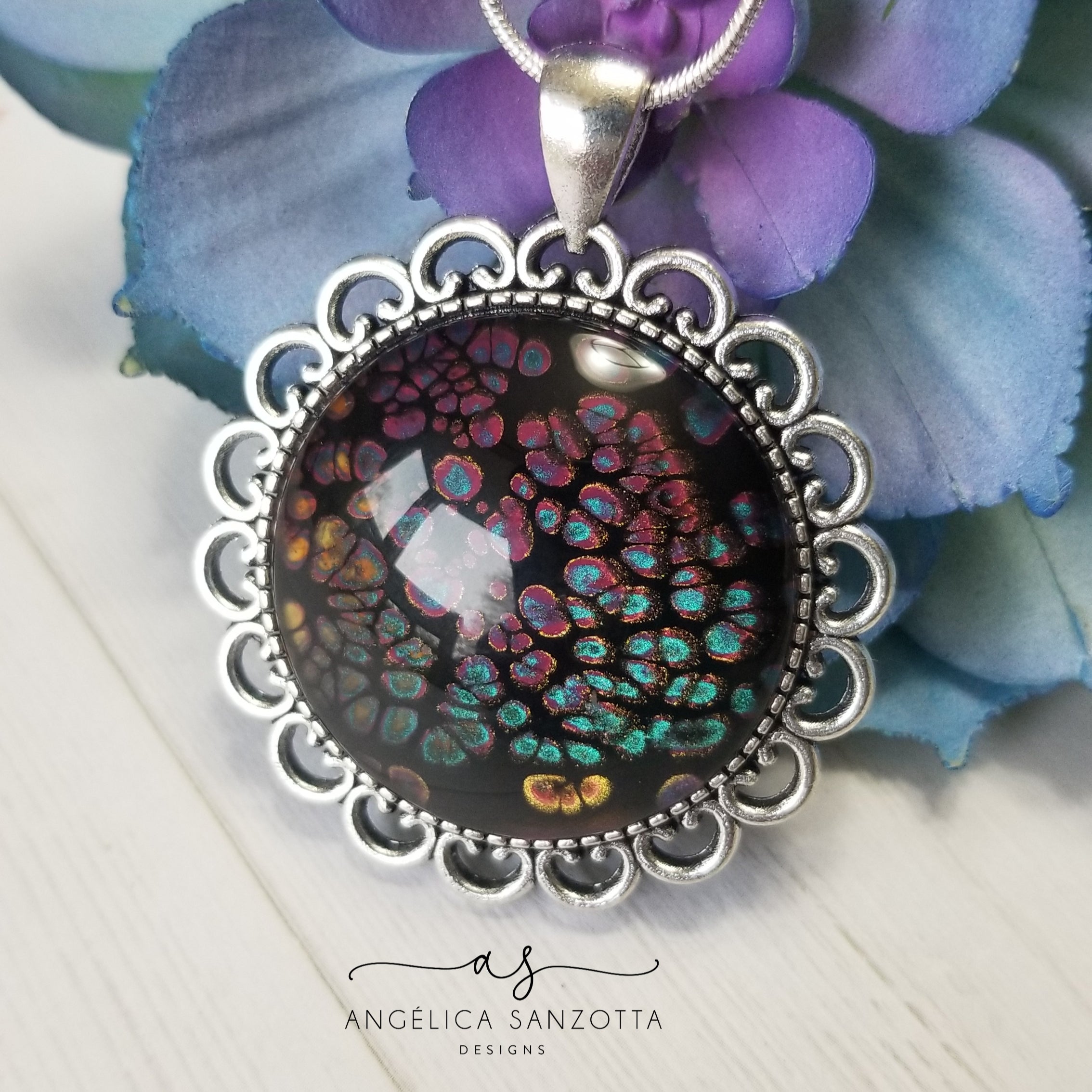 Underwater Pebbles Pendant - 1 of 2 G & P Collection