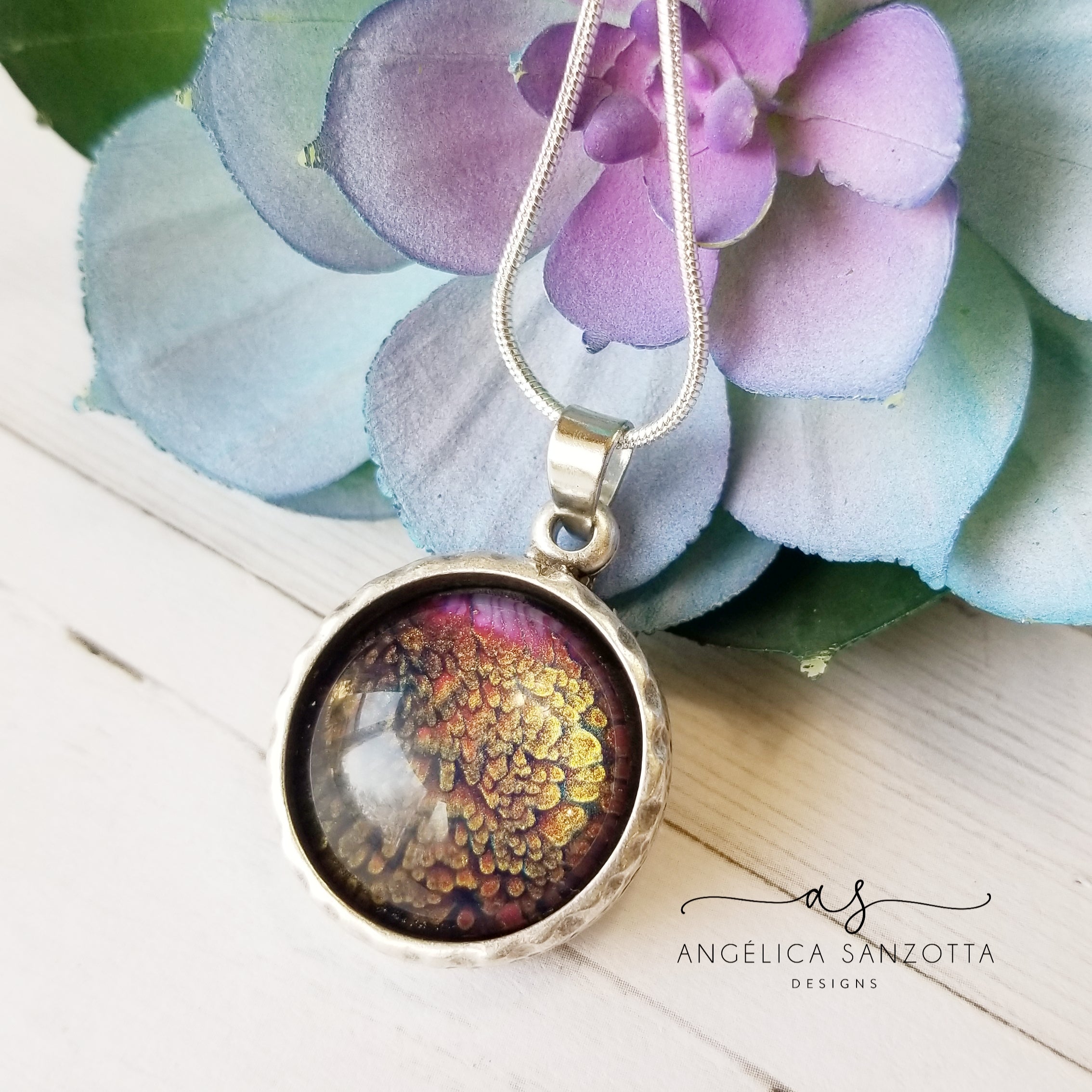 Fall Pebbles Pendant - 1 of 2 G & P Collection