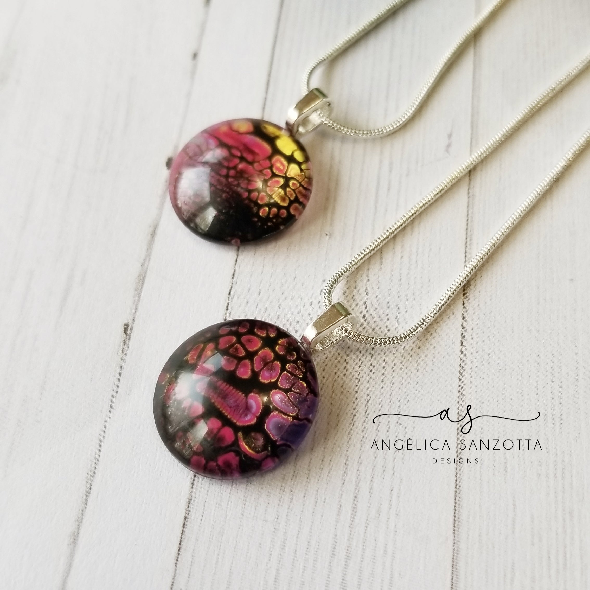 Fire Pebbles Pendant - 2 of 2 G & P Collection