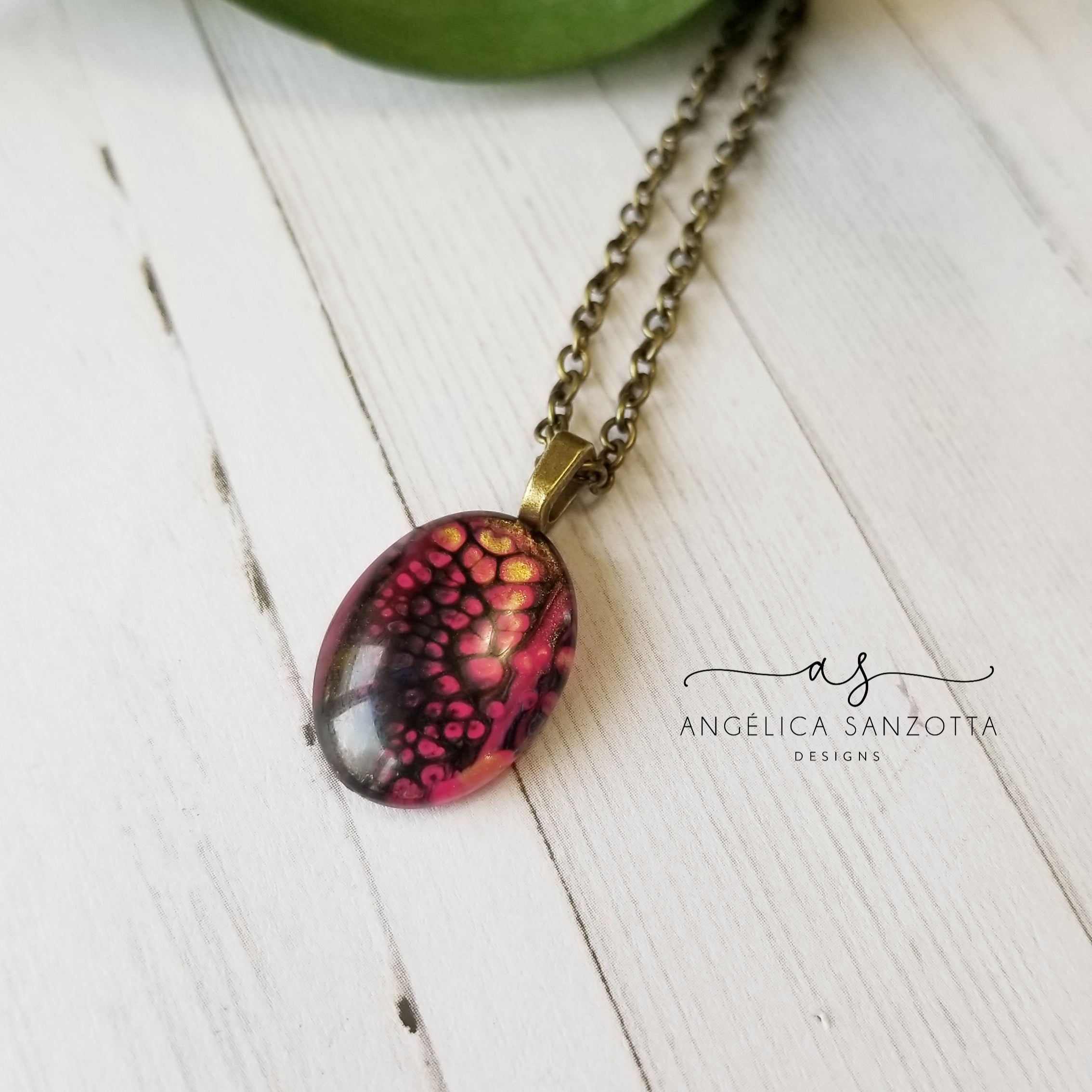 Lava Pebbles Pendant - 1 of 2 G & P Collection