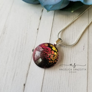 Fire Pebbles Pendant - 1 of 2 G & P Collection