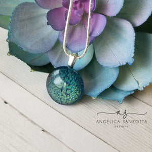 Aqua Pebbles Pendant - 2 of 3 G & P Collection