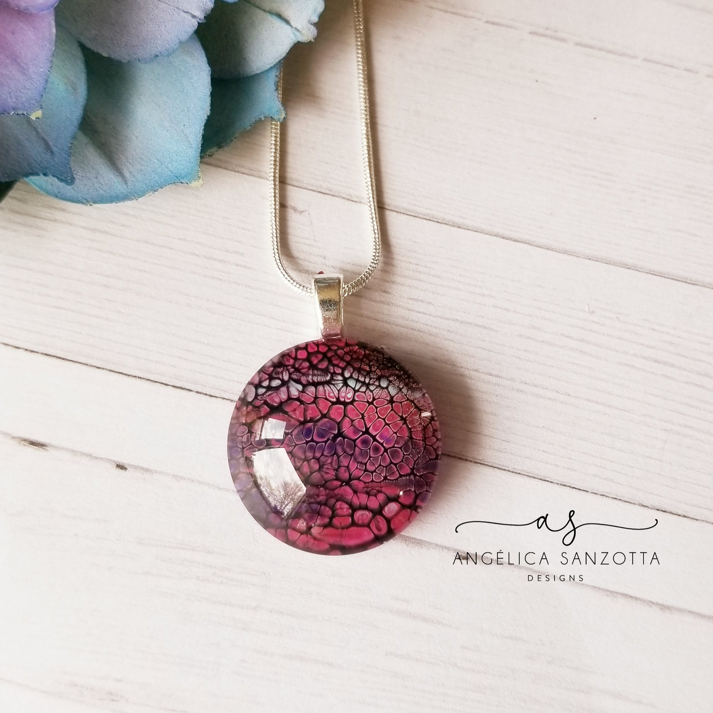 Sunset Pebbles Pendant - G & P Collection