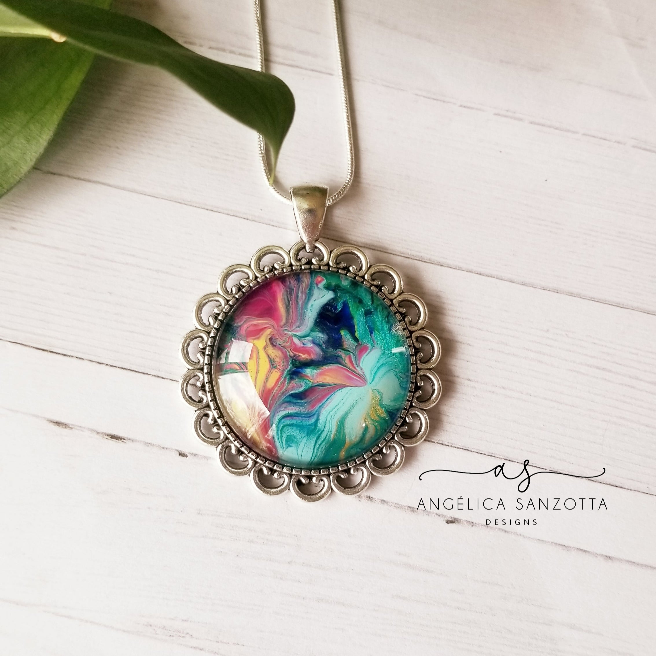Hawaiian Garden Pendant - G & P Collection