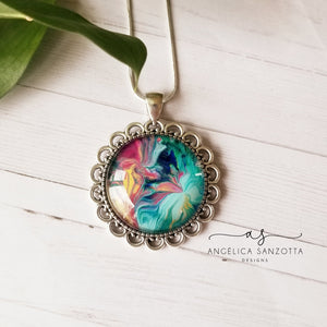 Hawaiian Garden Pendant - G & P Collection