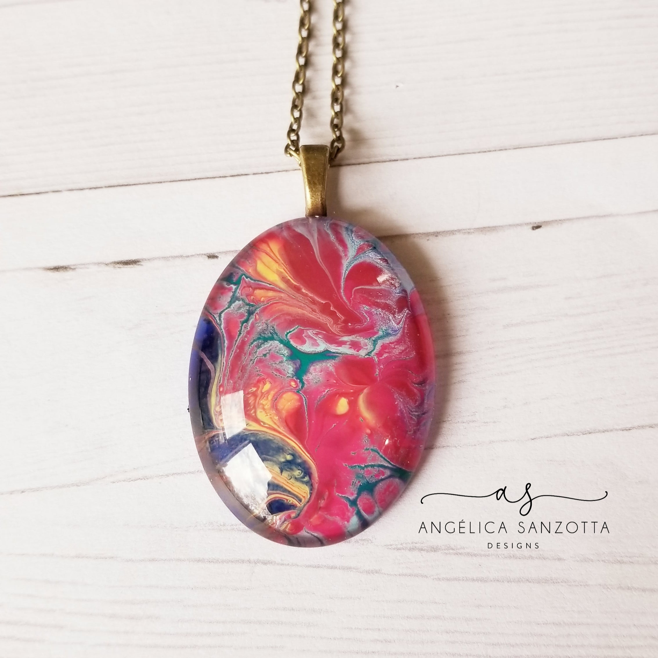 Caribean Garden Pendant - G & P Collection