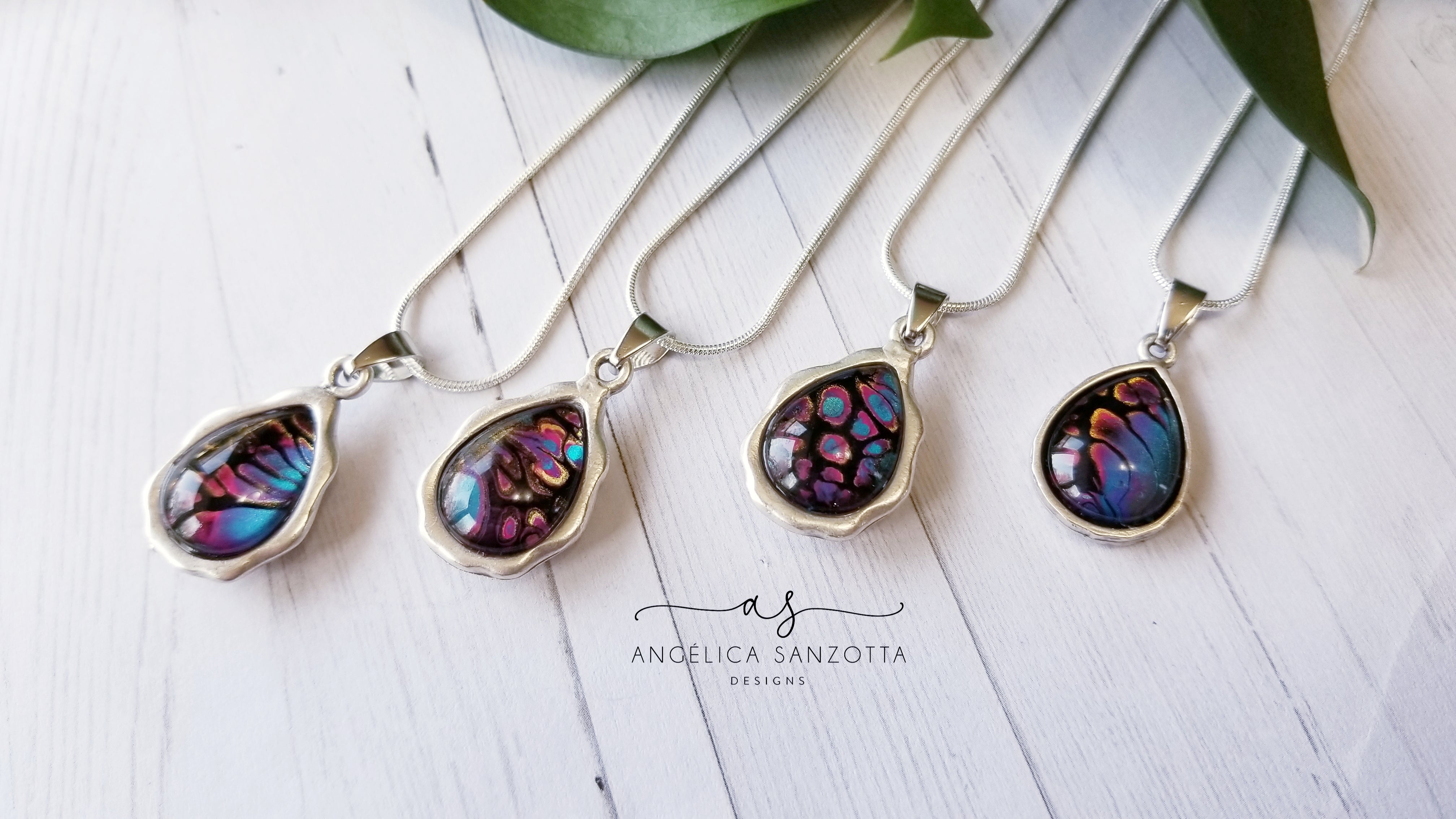 Mini Vibrant Garden Pendant - 4 of 4 G & P Collection