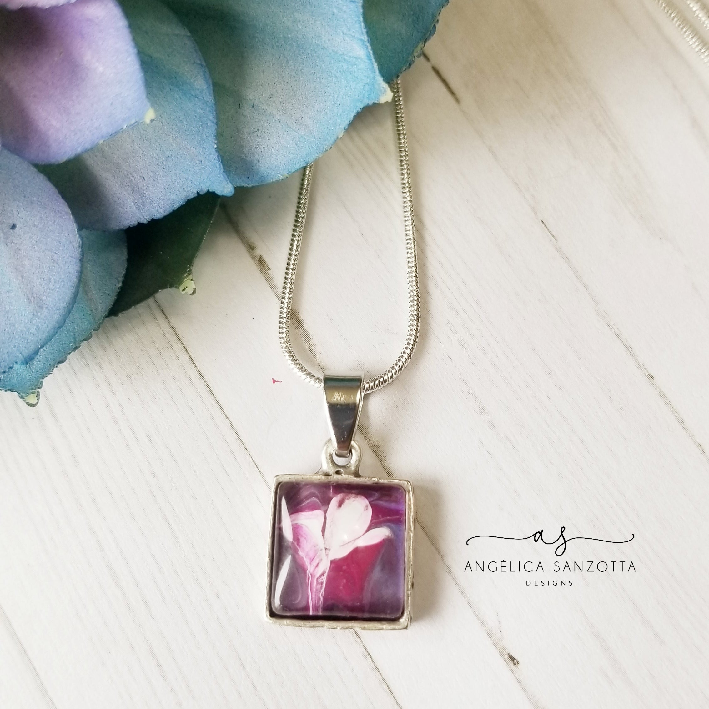 Calla Garden Pendant - 1 of 3 G & P Collection