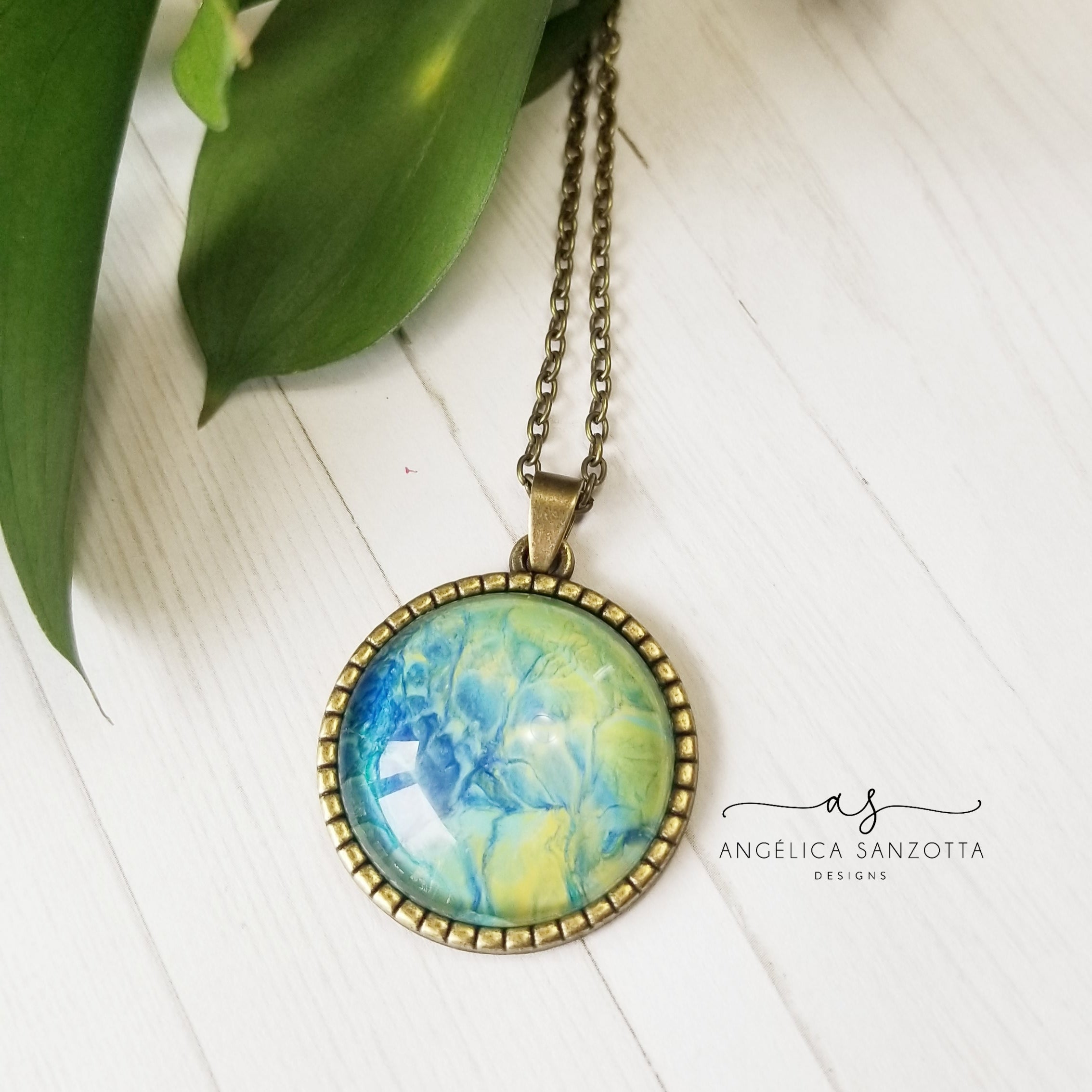 Matching Fields Pendant - 1 of 2 G & P Collection