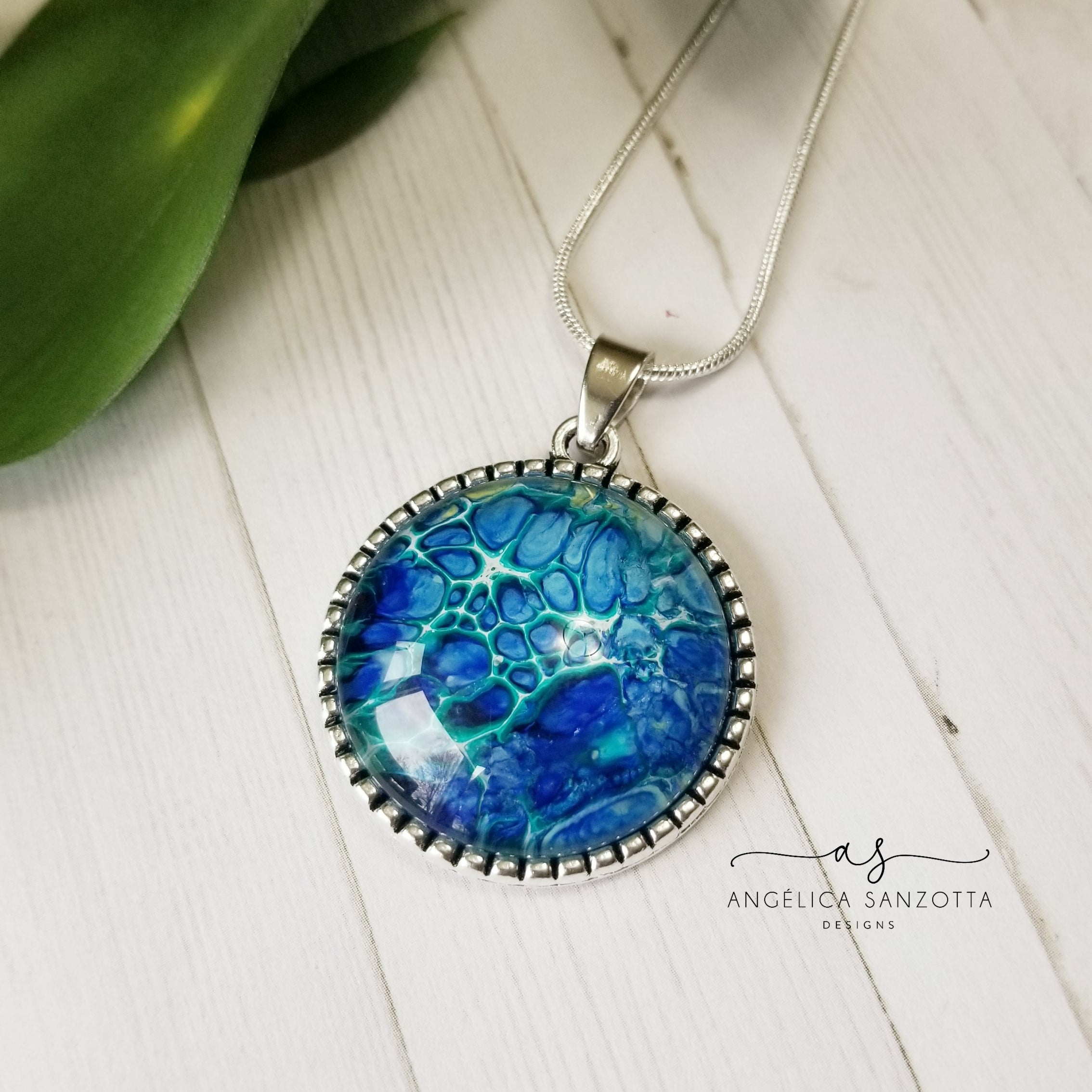 Sea Pebbles Pendant -G & P Collection