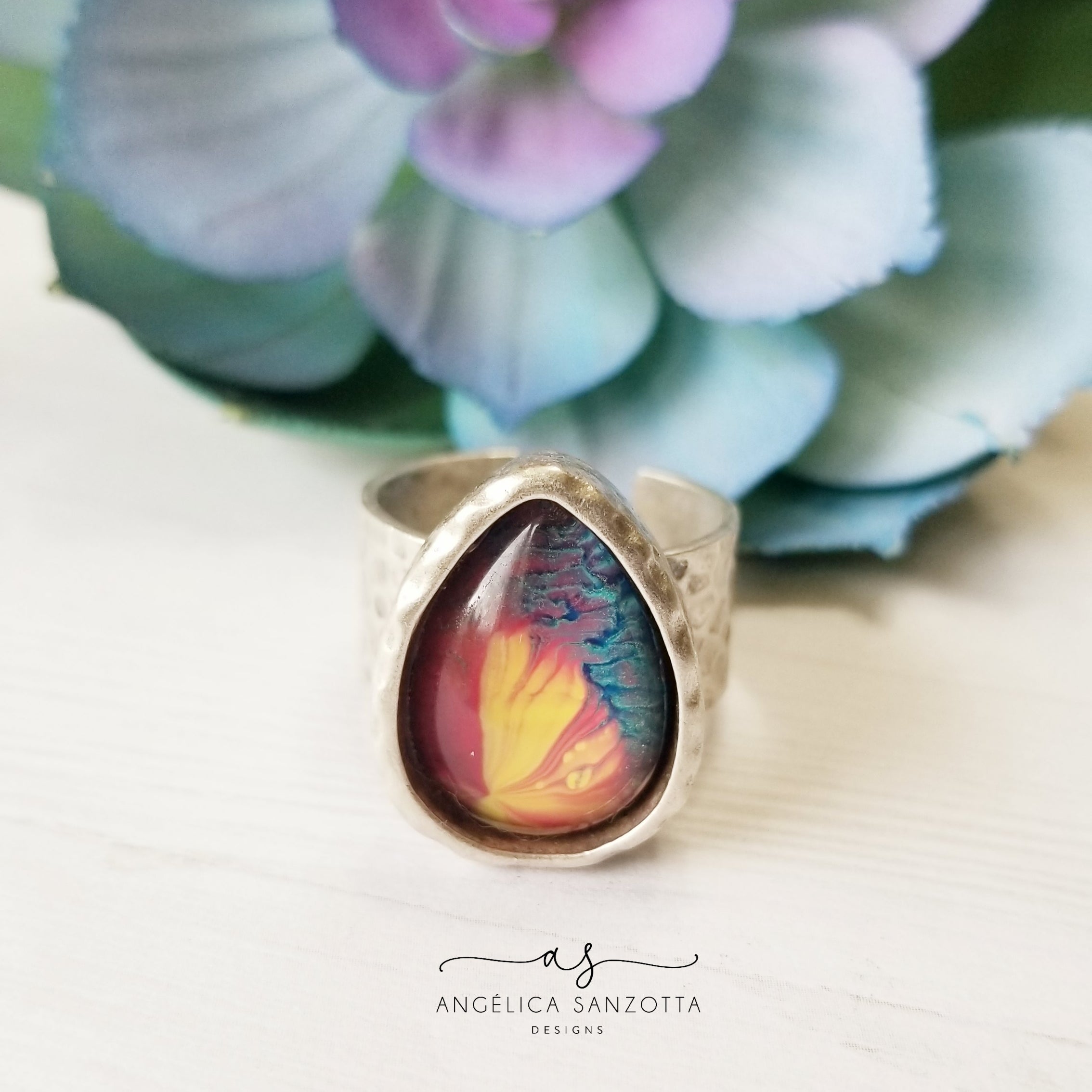 "Dahlia Garden" Ring