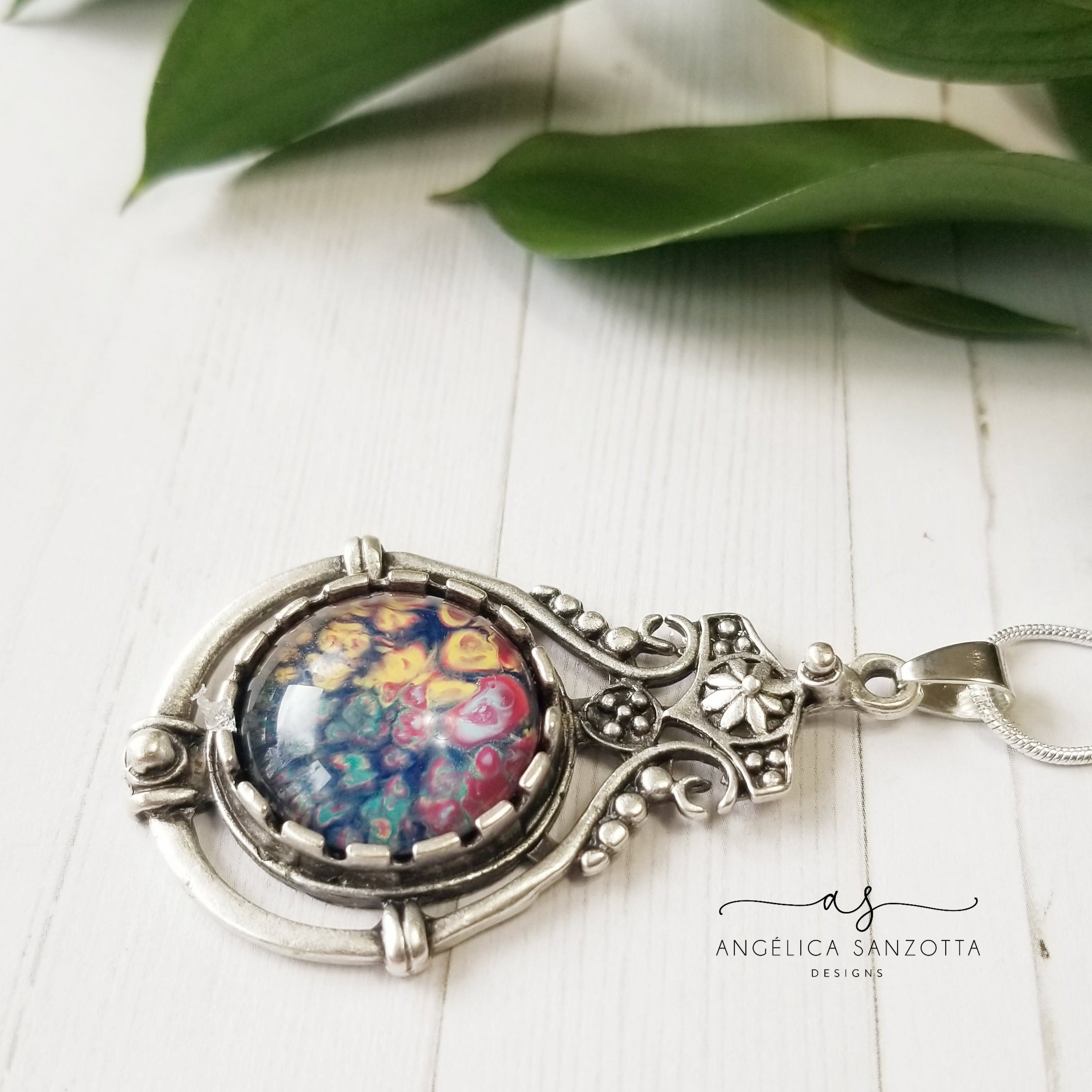 Rainbow Garden Pendant - G & P Collection