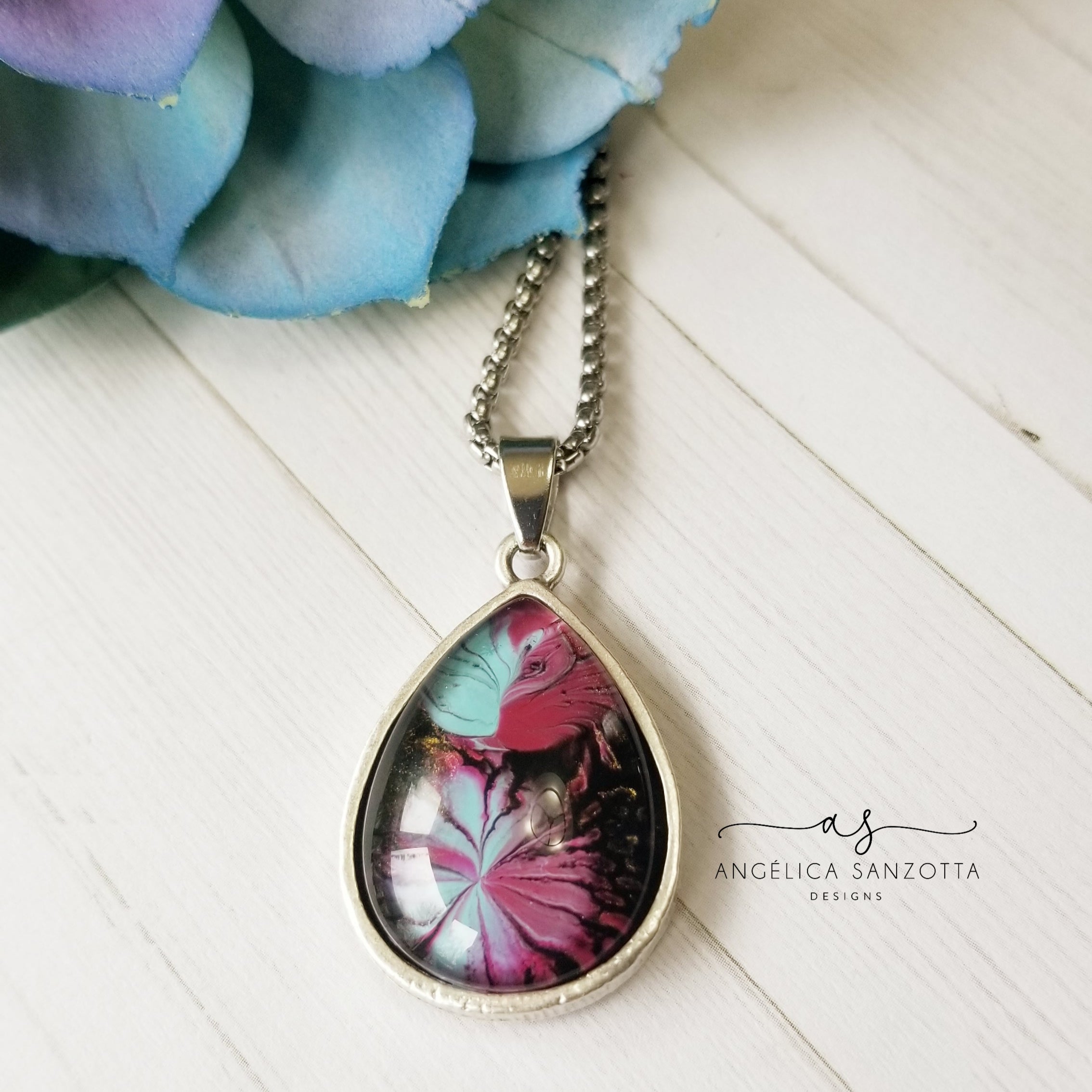 Soft Garden Pendant - 1 of 2 G & P Collection