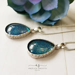 Load image into Gallery viewer, Midnight Pebbles Pendant - 1 of 2 G &amp; P Collection
