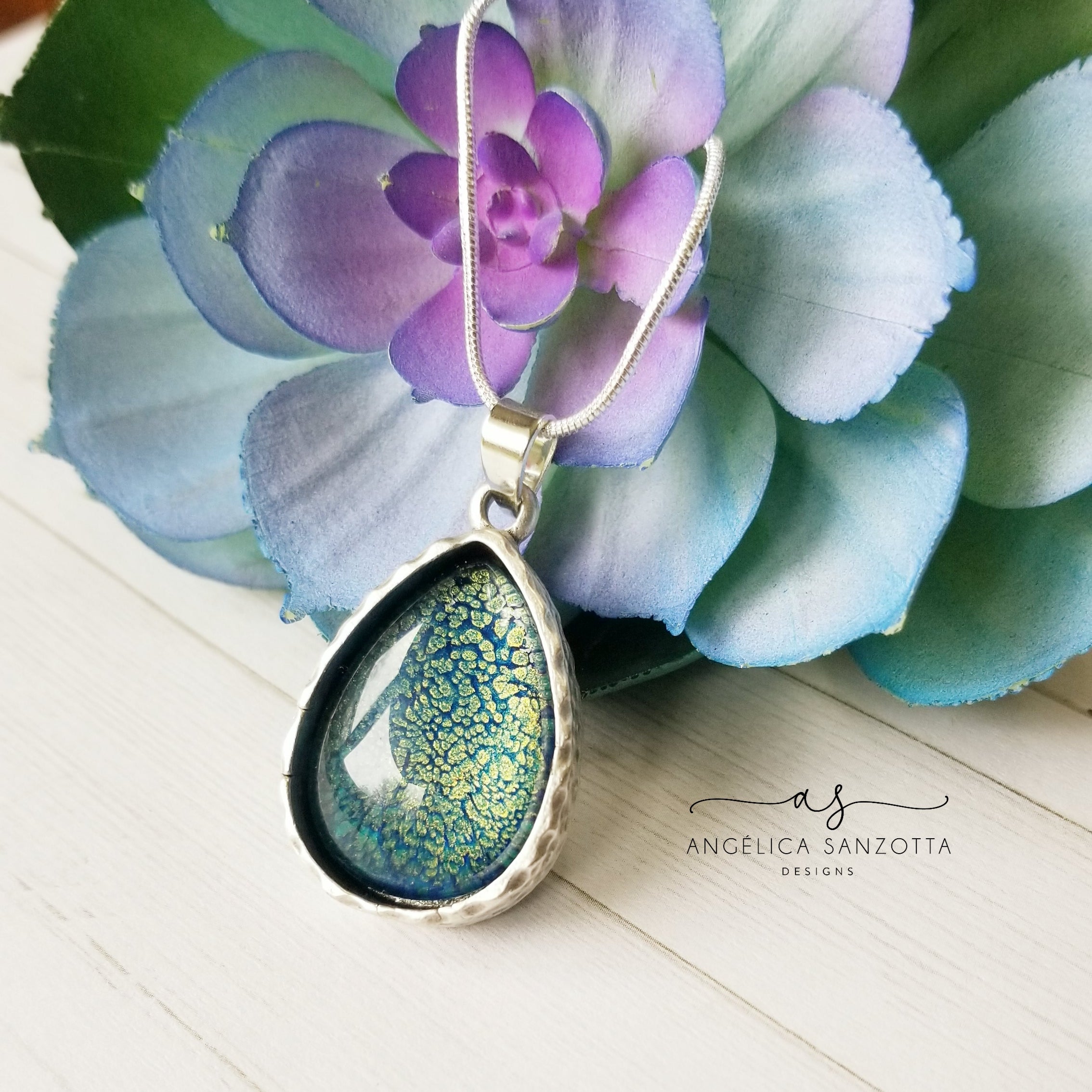 Midnight Pebbles Pendant - 2 of 2 G & P Collection