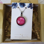 Load image into Gallery viewer, Pink Hope pendant (Custom order)

