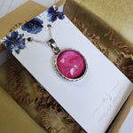 Load image into Gallery viewer, Pink Hope pendant (Custom order)
