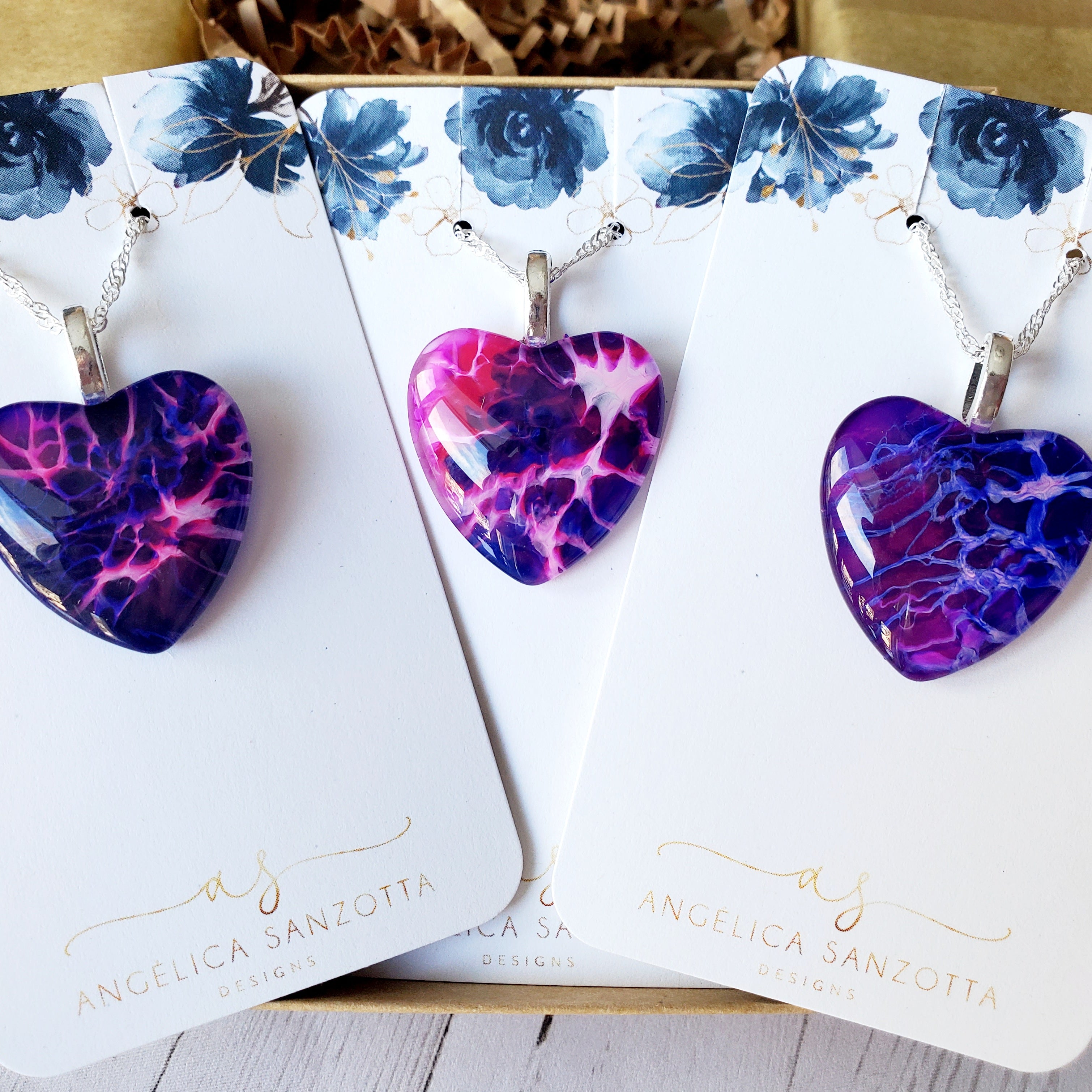 Three Special Hearts (Custom order)
