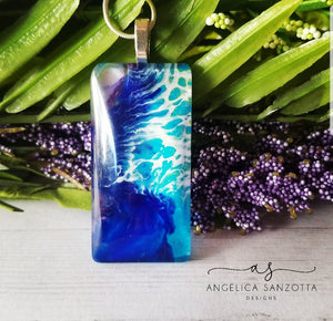 "Peacock" pendant