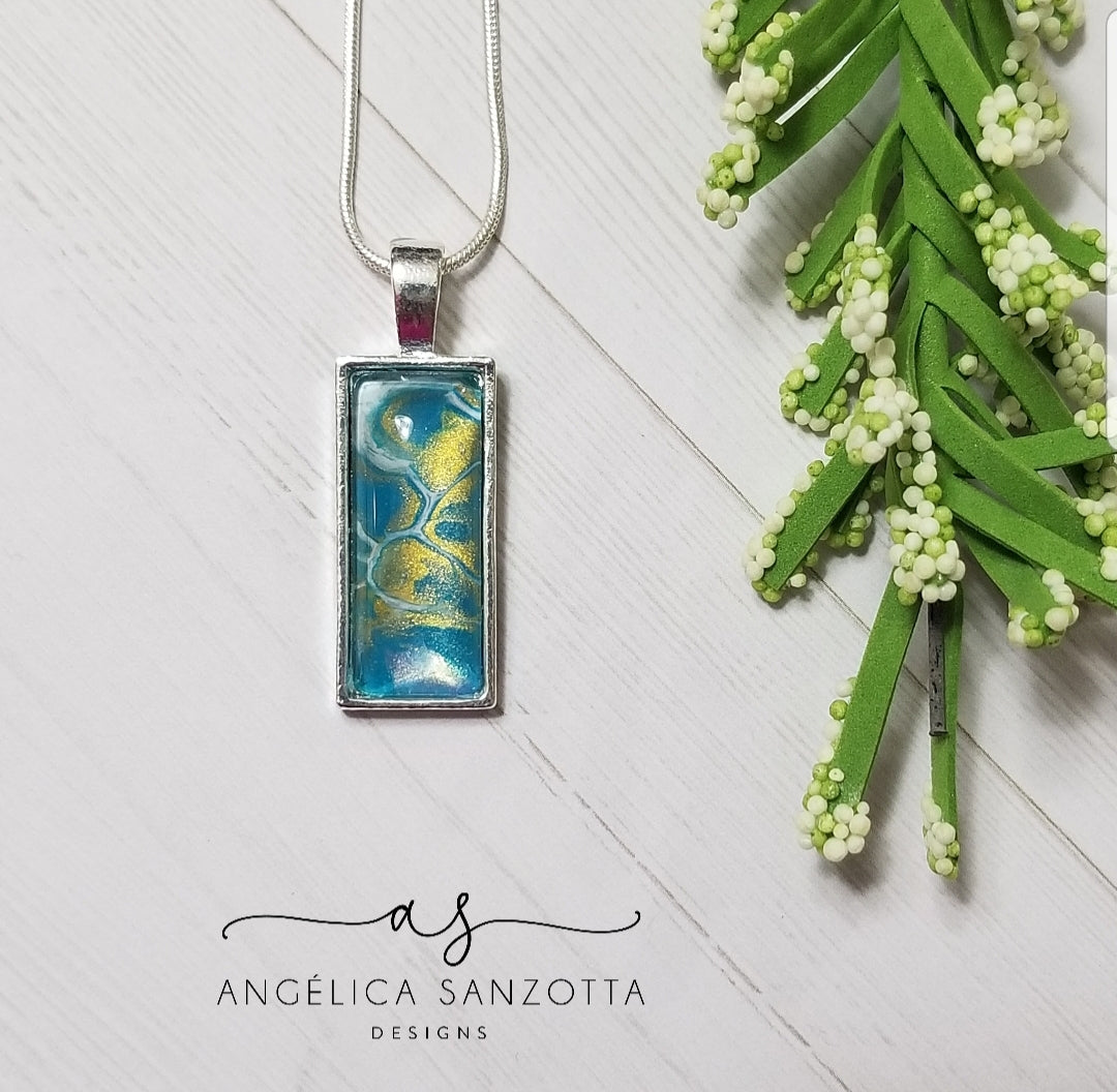 "Gold Hue" pendant