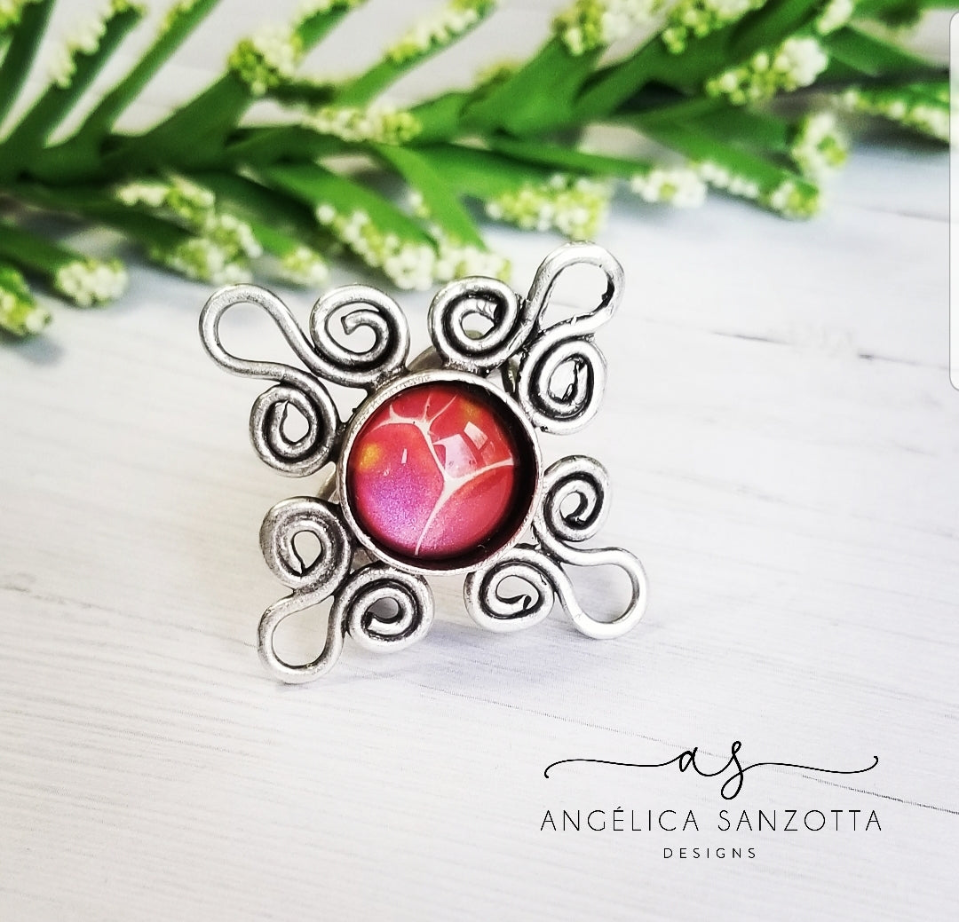 "Flamenco" ring